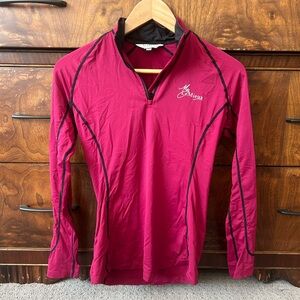 LEMIEUX Long Sleeve Base Layer, Mulberry, XS